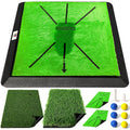Complete Golf Training Mat Practice Set (13” × 18”)
